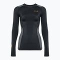 Damen-Langarm Rashguard HOOK FIGHTING Base schwarz 7