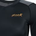 Damen-Langarm Rashguard HOOK FIGHTING Base schwarz 9