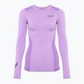 Damen-Langarm Rashguard HOOK FIGHTING Base lila