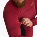 Herren-Langarm-Rashguard HOOK FIGHTING Base rot 8