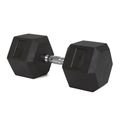 TREXO Hex 37,5 kg gummierte Kurzhanteln 5