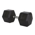 TREXO Hex 40 kg gummierte Kurzhanteln 5