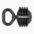 TREXO TXO-B4W004 12kg verstellbare Kettlebell schwarz 10