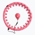 Hula-Hoop-Reifen mit Gewicht TREXO TXO-B4Z036-PK rosa