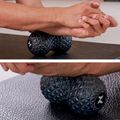 Doppel-Massageball TREXO TXO-B4Z075-BK Schwarz 4