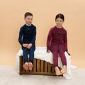 Kinder-Thermounterwäsche-Set KADVA Frosty Jrg Set nahtlos rosa 8
