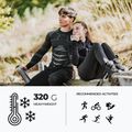 Herren Thermounterwäsche-Set KADVA Streif Set nahtlos schwarz 2