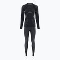 Damen Thermounterwäsche-Set KADVA Streif W Set nahtlos schwarz 14