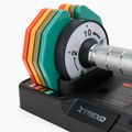 Verstellbare Hantelset TREXO 2 x 10 kg multicolor 3