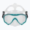 AQUASTIC Jetty Schnorchelset Maske + Schnorchel blau 3