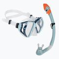 AQUASTIC Shoal Schnorchelset Maske + Schnorchel blau