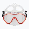 Kinderschnorchelset AQUASTIC Minke Maske + Schnorchel rot 3