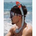 AQUASTIC Shoal Schnorchelset Maske + Schnorchel + Flossen blau 17