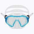 AQUASTIC Shelly Kinderschnorchelset Maske + Schnorchel + Flossen blau 3