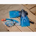 AQUASTIC Shelly Kinderschnorchelset Maske + Schnorchel + Flossen blau 14