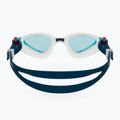 AQUASTIC Tarpon Schwimmbrille weiß 4