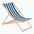 Kadva verstellbare Gartenliege LSR01310 blau KSB001