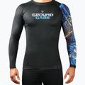 Men's Ground Game Yokai 3.0 Rashguard schwarz/blau