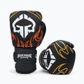 Boxhandschuhe Ground Game Flames Schwarz 3