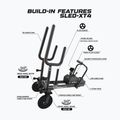 Trainingsschlitten XEBEX XT4 Sled black 5