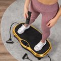 Vibrationsplattform Extralink Moonwalk Spin Move black/gold 11