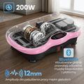 Vibrationsplattform Extralink Moonwalk Spin Move black/pink 11
