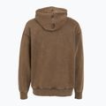Herren PROSTO Checked Hoodie dunkelbraun 2