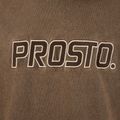 Herren PROSTO Checked Hoodie dunkelbraun 4