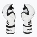 Overlord Sparring MMA Grappling Handschuhe Naturleder weiß 101003-W/M 4