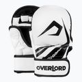 Overlord Sparring MMA Grappling Handschuhe Naturleder weiß 101003-W/M 6