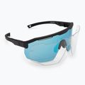 GOG Argo matte metallische marineblau/schwarz/reflex weiß/blaue Sonnenbrille