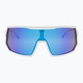 GOG Zeus Sonnenbrille matt weiß/reflex blau 2