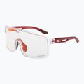 GOG Ragnarok Sonnenbrille kristallklar/matt metallicrot/reflexrot