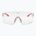 GOG Ragnarok Sonnenbrille kristallklar/matt metallicrot/reflexrot 2
