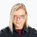 GOG Ragnarok Sonnenbrille kristallklar/matt metallicrot/reflexrot 6