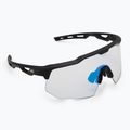 GOG Loki Sonnenbrille matt schwarz/reflex weiß/blau