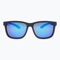 GOG Hawk matt schwarz/blaue Sonnenbrille 2