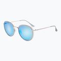 GOG Elektra matt kristallgrau/silberne Sonnenbrille