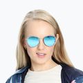 GOG Elektra matt kristallgrau/silberne Sonnenbrille 5