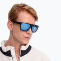 Sonnenbrille GOG Nazca matt black/reflex white blue 5