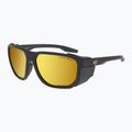 Sonnenbrille GOG Pamir matt metallic black/black/reflex gold