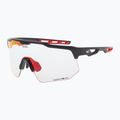 Sonnenbrille GOG Loki black/red reflex red