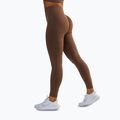 Leggings Training Damen BeShaped Gym Queen brown 5