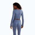 Trainings Top Damen BeShaped Femme Force LS light blue 4