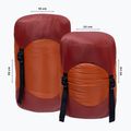 Alpinus Primalight 1200 Schlafsack rechts orange 8