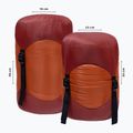Schlafsack Alpinus Primalight Pro 1200 rechts orange 8