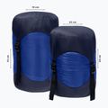 Alpinus Primalight 1000 Schlafsack links blau 8
