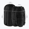 Alpinus Fiber Pro 1300 Schlafsack links anthrazit 7