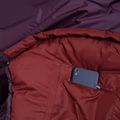 Alpinus Fiber Pro 1100 Schlafsack links burgundy 5