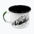 Campingbecher Alpinus Enamelled White Bear